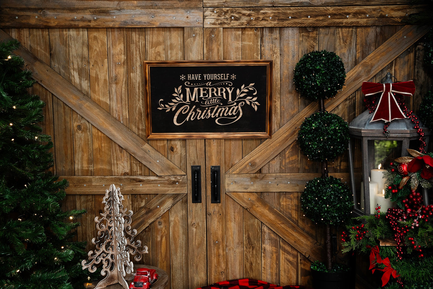 Christmas Wood Sign - Have yourself a Merry Little Christmas