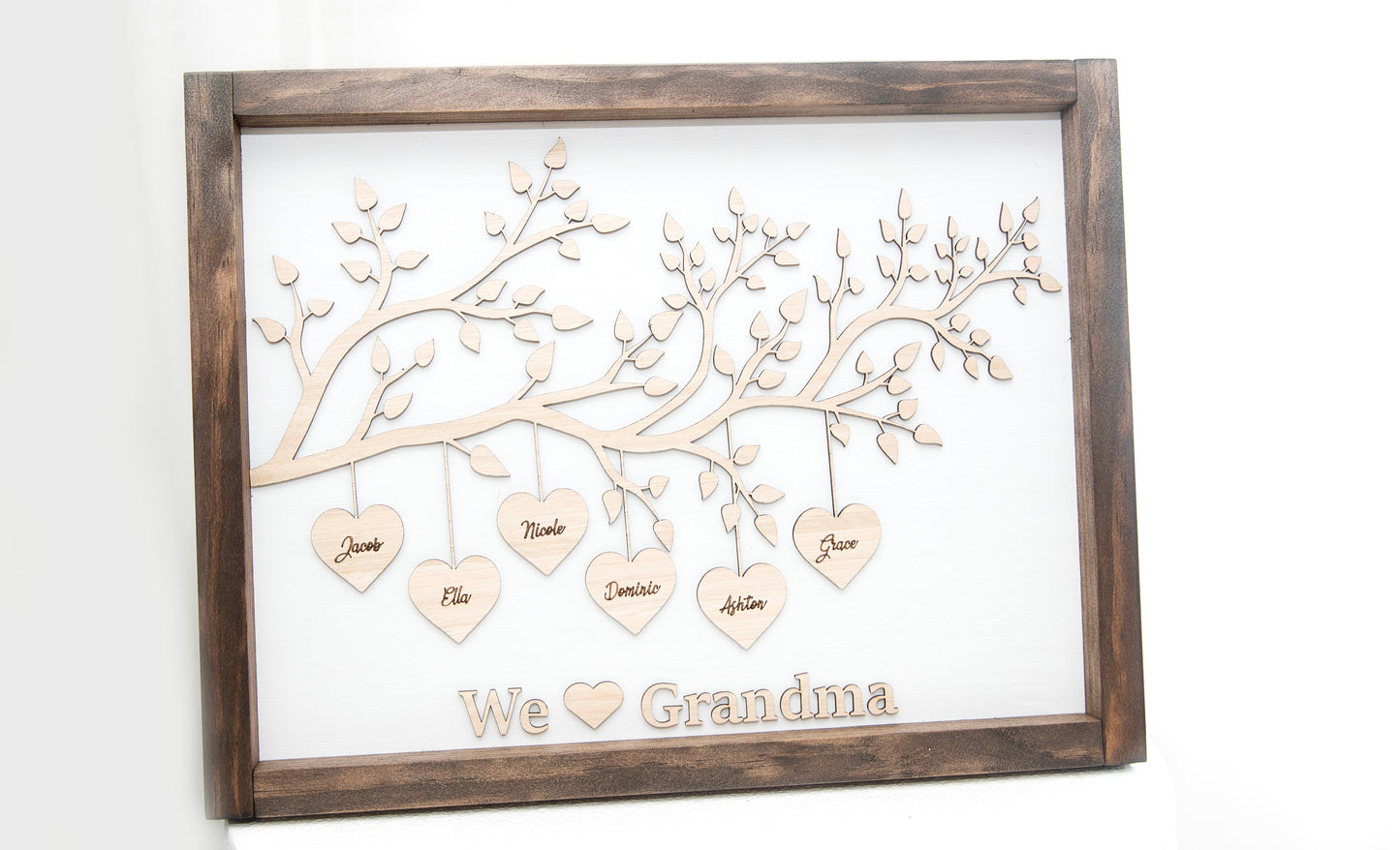 Farmhouse Family Tree Framed