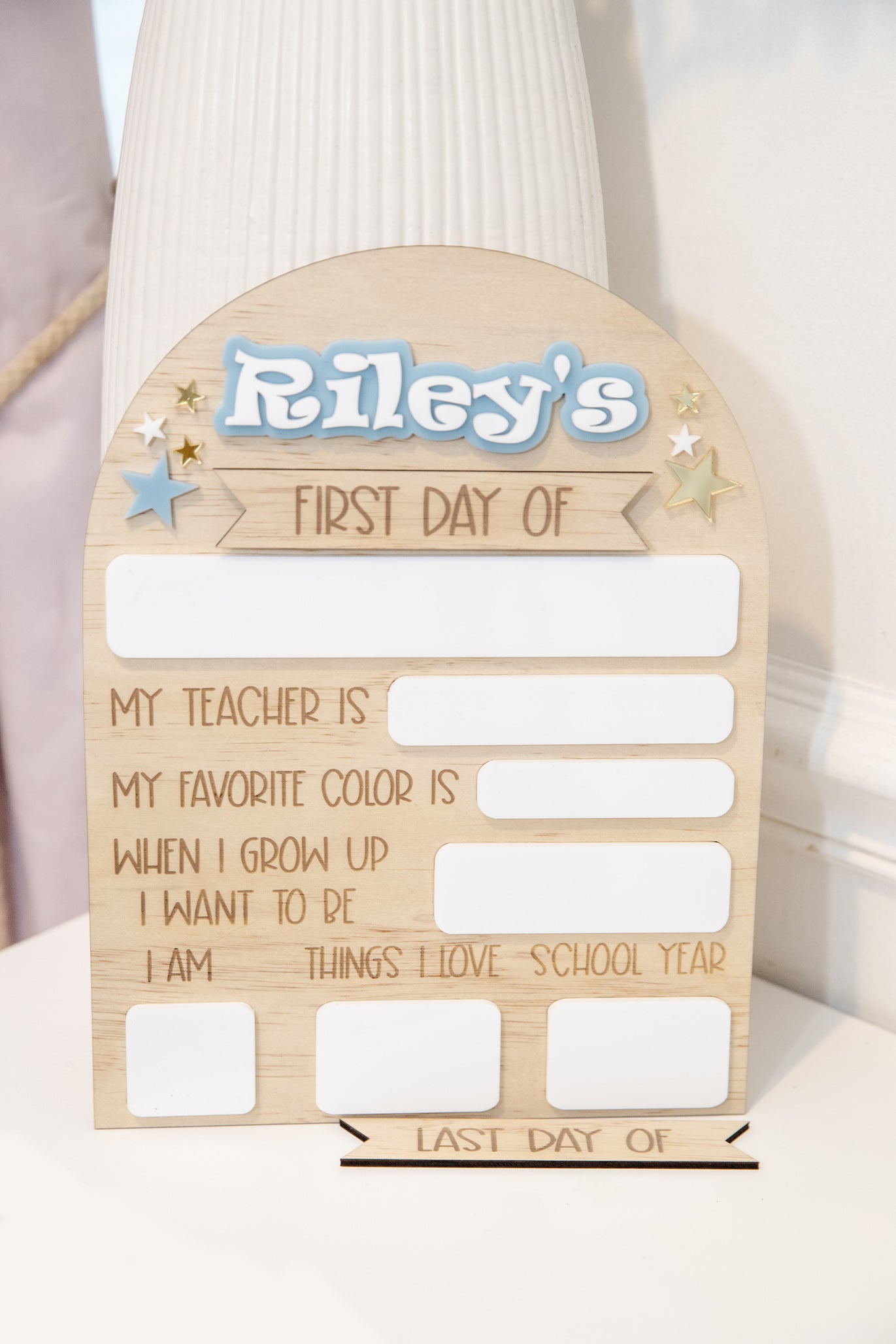 School First Day of Boards