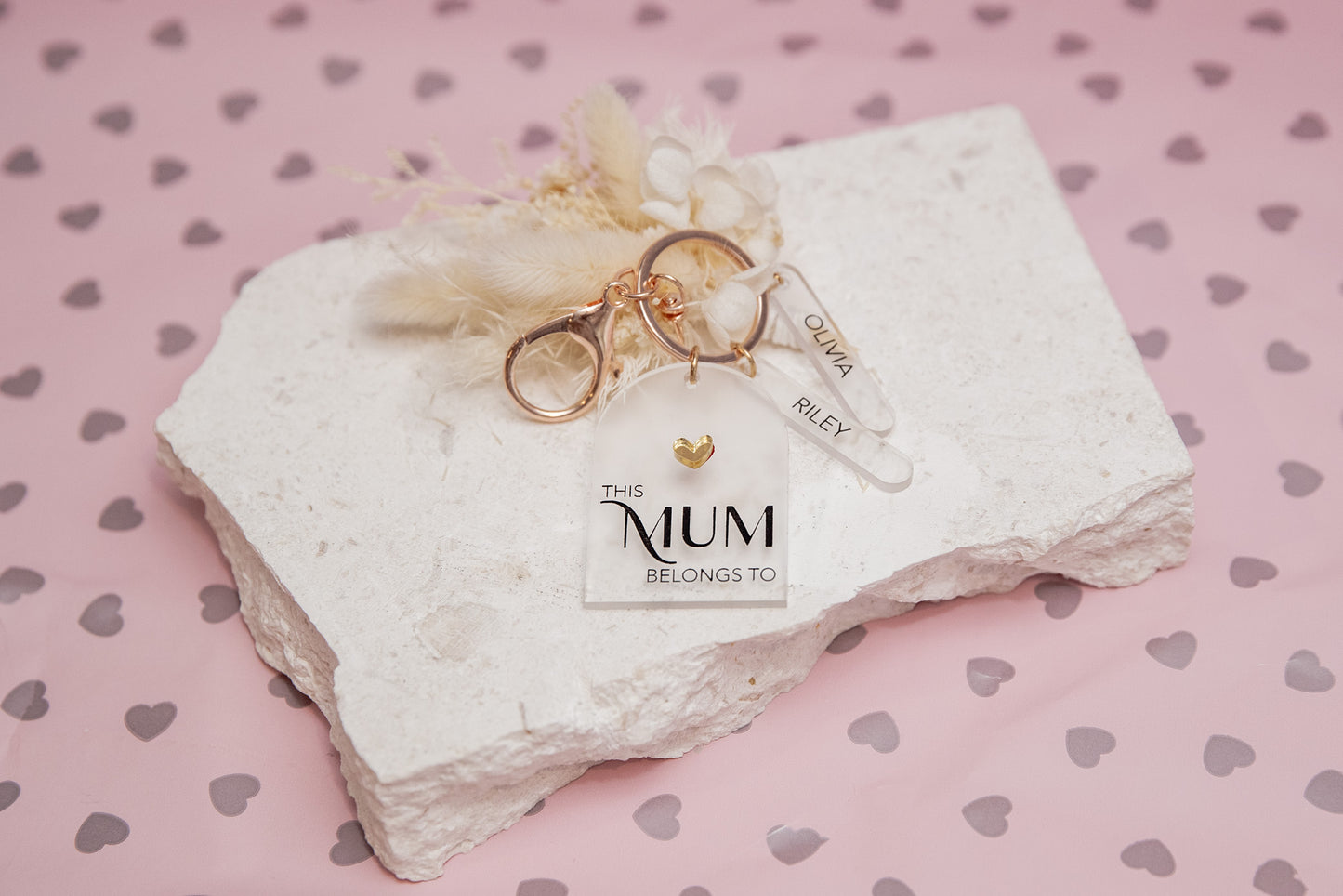 This Mums Belongs To Keyring