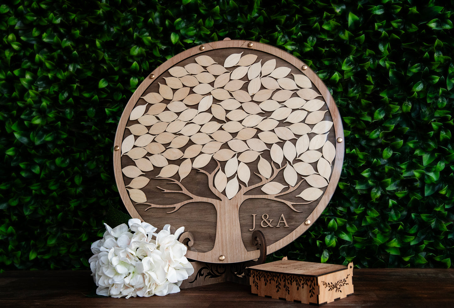 Wedding Guestbook Dropbox - Tree