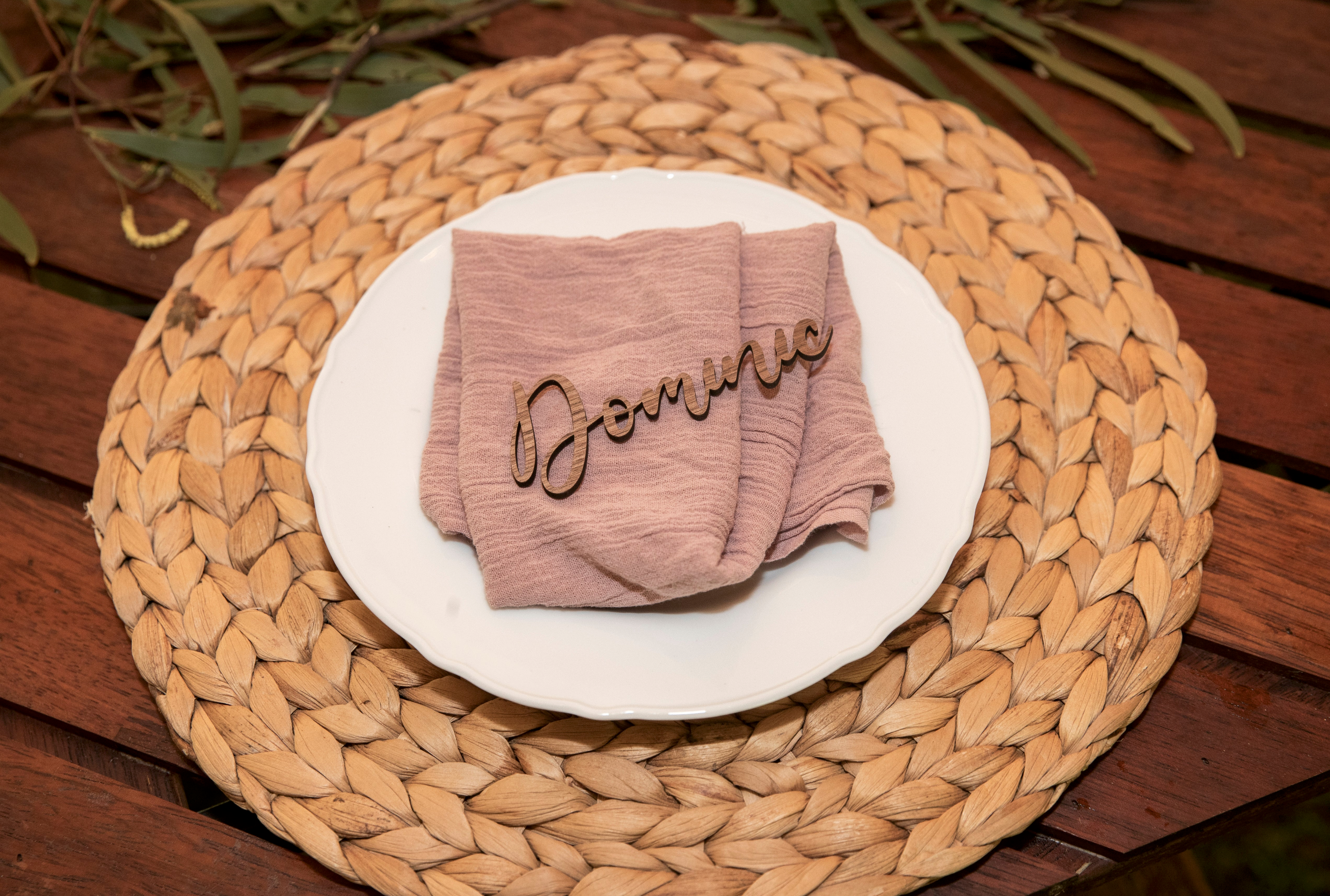 Table Names – Western Oak & Co