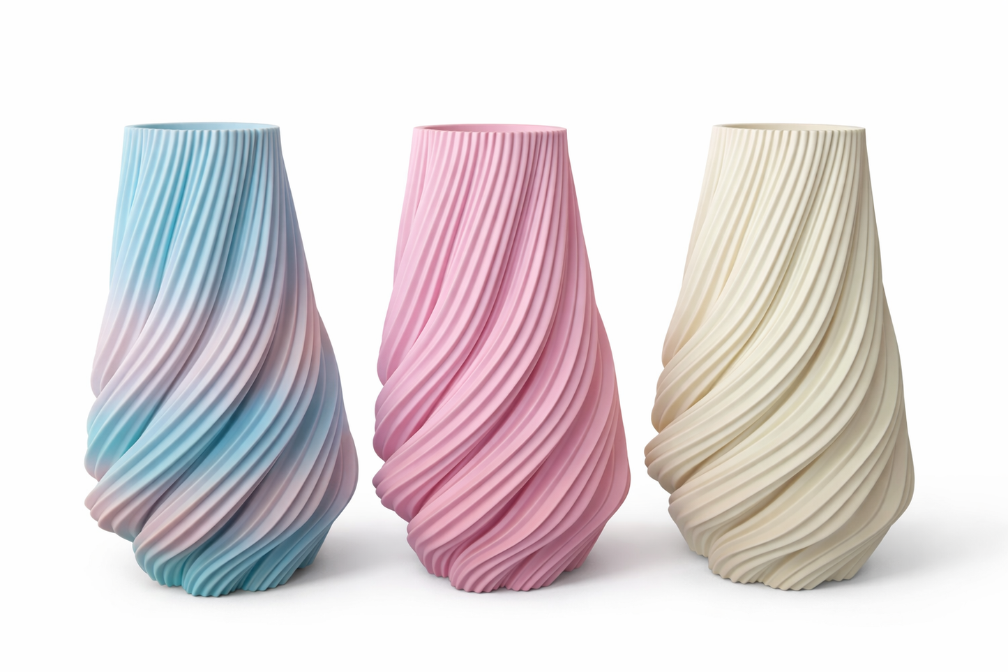Sculpted Twist Vase