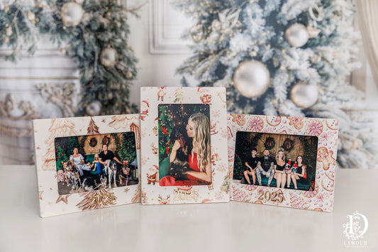 Christmas 6x4 Acrylic Frames