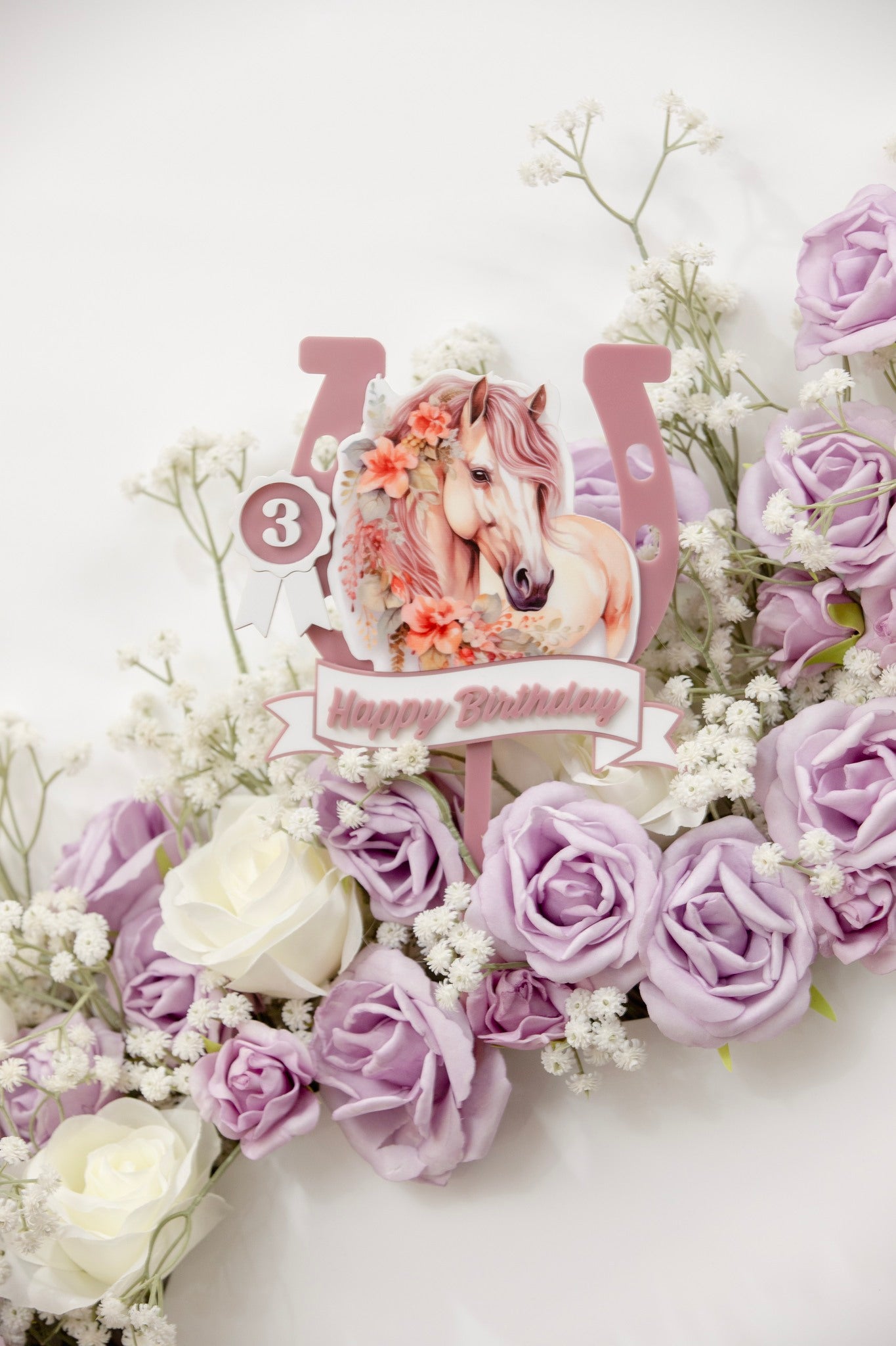 Custom Acrylic Double Layer Cake Topper