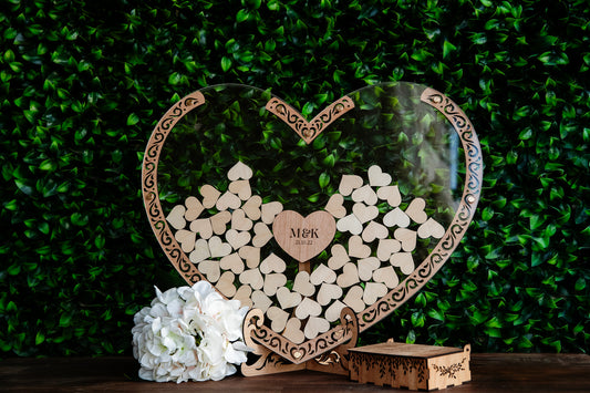 Wedding Guestbook Dropbox - Heart