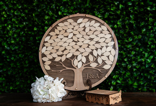 Wedding Guestbook Dropbox - Tree
